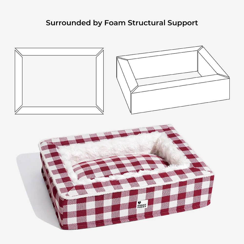 Cama Calmante Ortopédica Festive™ + 2 Brindes Incríveis