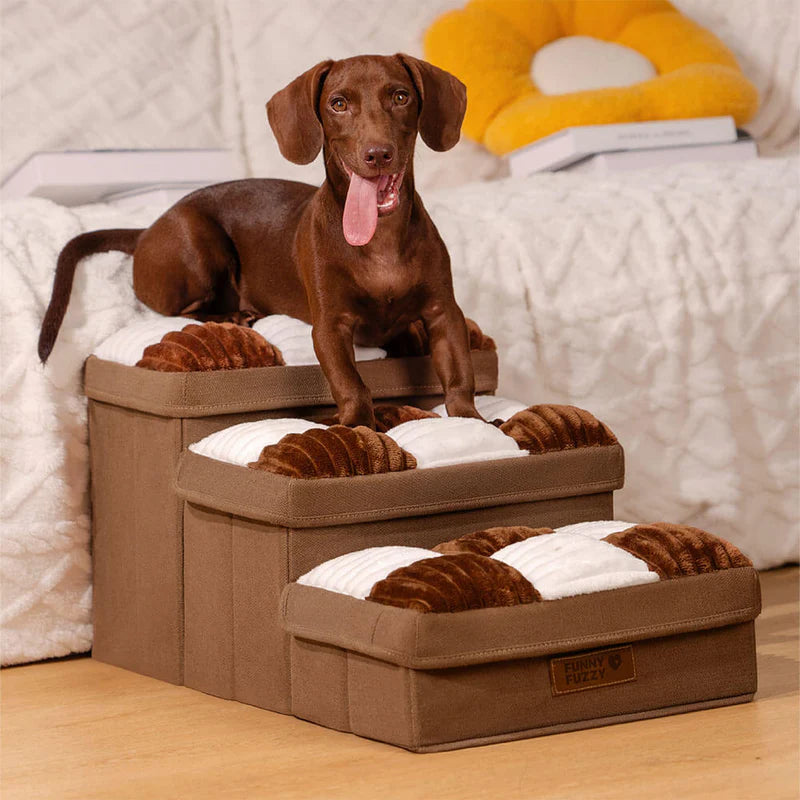 Escadinha Para Pet Artesanal com Espaço Interno + Conforto e Segurança