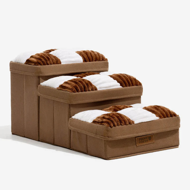 Escadinha Para Pet Artesanal com Espaço Interno + Conforto e Segurança