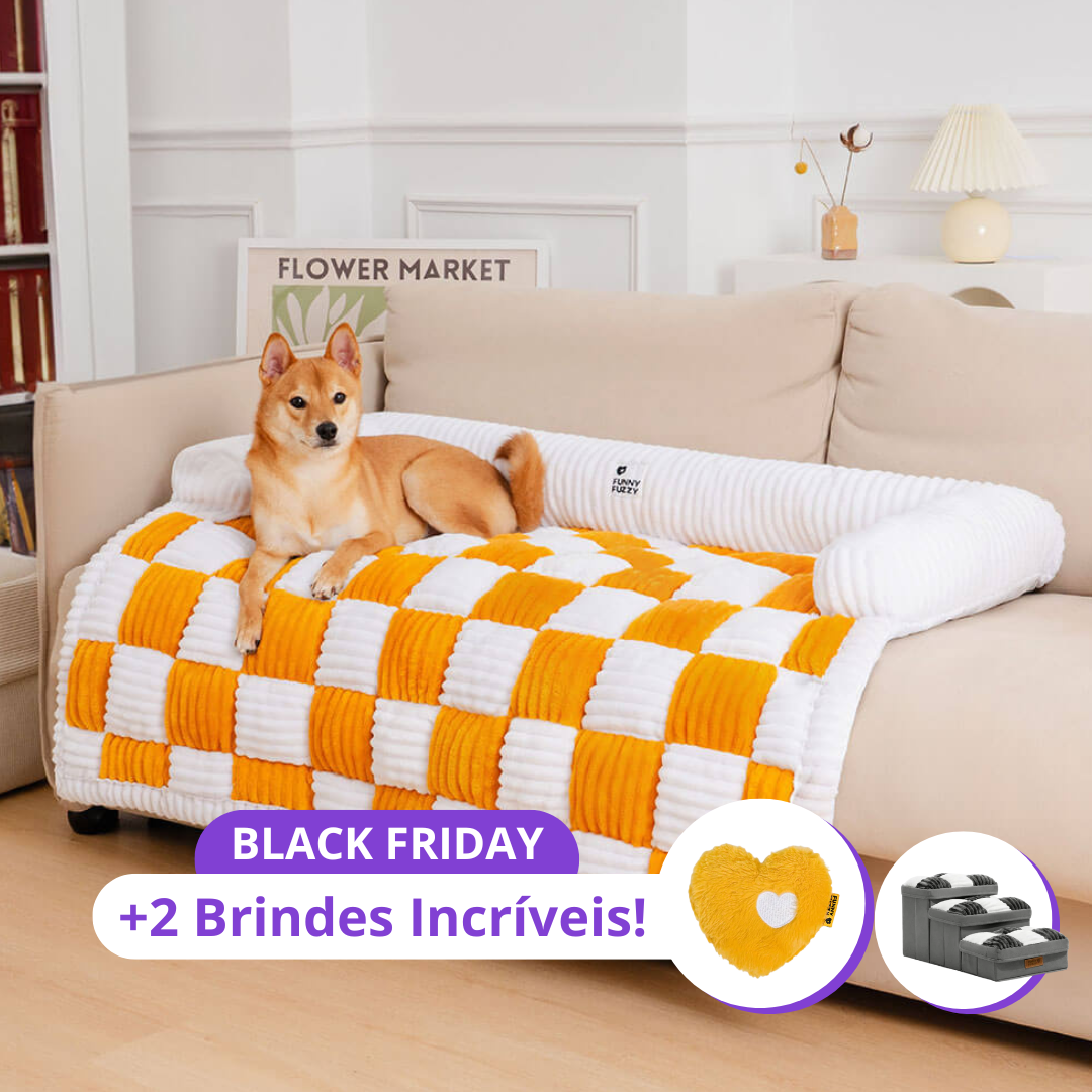 Caminha Tapete Xadrez Confort™ + 2 Brindes Incríveis