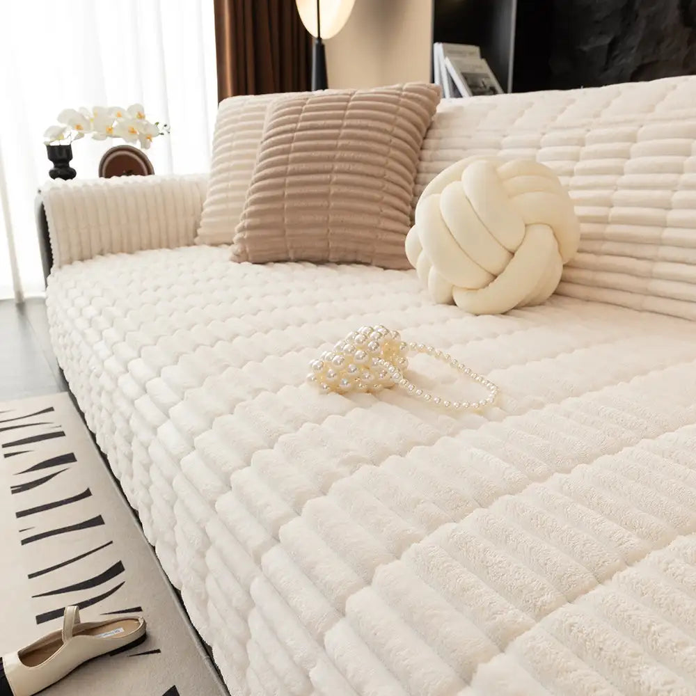 [COMPRE 1 LEVE 2] Capa Protetora Aconchego de Flanela [BRINDES] Almofadas + Tapete